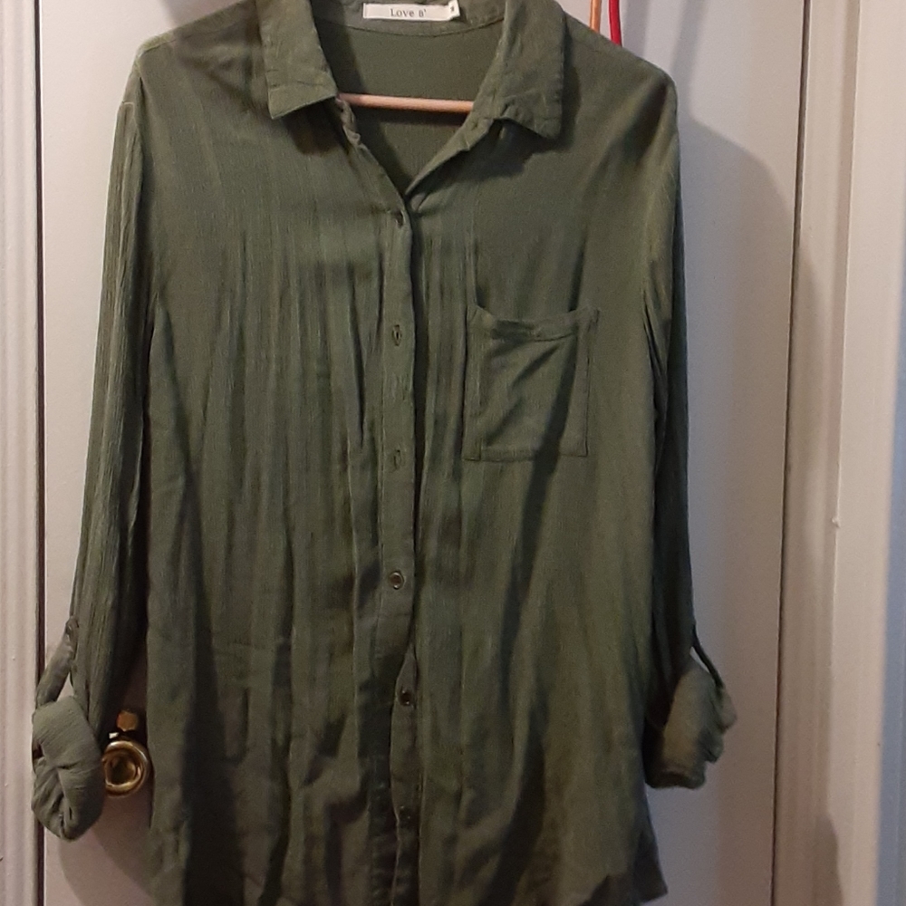 Long sleeve Rayon Top
